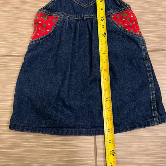 OshKosh B'Gosh Denim Overall Dress vintage retro 1980s 80s - Picture 11 of 11
